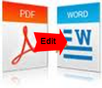 how to edit pdf in word mac