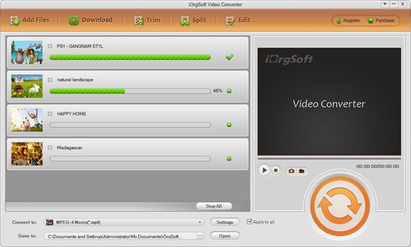 how to convert mp4 video to amv format
