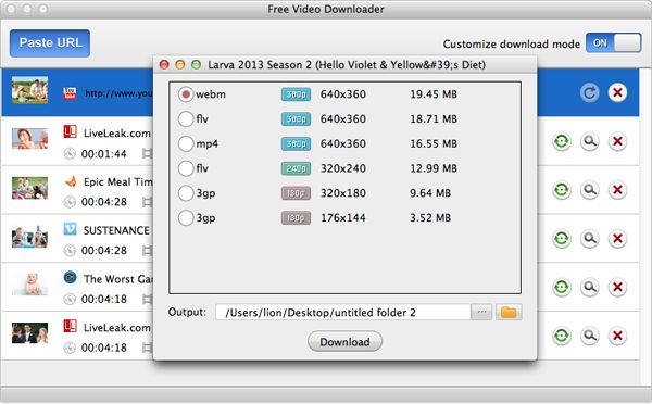 Guide for iOrgSoft Video Downloader Free Mac to download videos freely